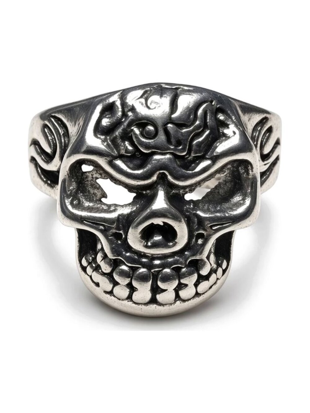 Silver Skull Ring Brand New